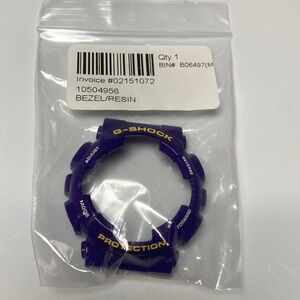 Casio Gshock bezel for GD-120CS, from pac parts, brand new unused casio part